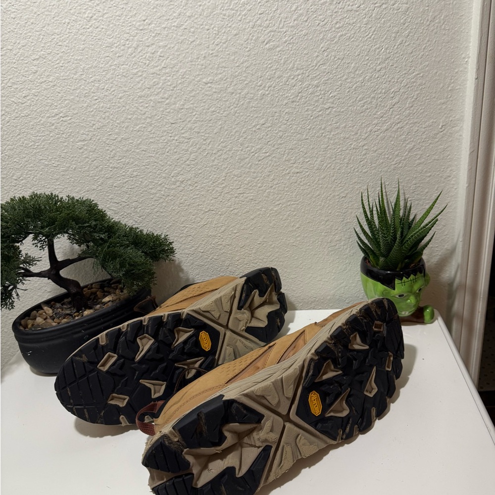 Hoka Men's Tan and Black Athletic Shoes - Picture 4 of 4
